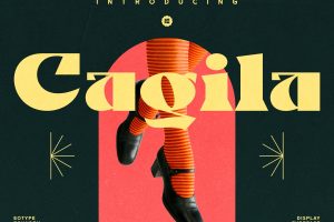 UI8 – Cagila – Display Typeface U1210