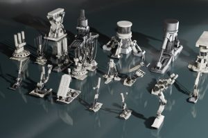 Artstation – Scifi Landing Gear Pack (25 Landing Gears) C5490