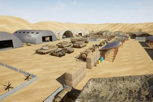 Unreal Engine – Stylized Military Base UE1601