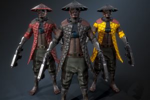 Unreal Engine – Cyber samurai 2 UE2371