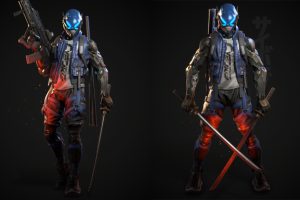 Unreal Engine – Cyberpunk Samurai UE2373