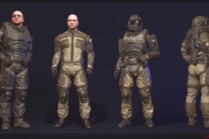 Unreal Engine – Futuristic Soldiers Pack UE2393