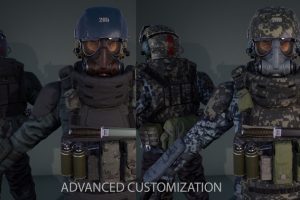 Unreal Engine – Heavy G Soldier UE2394