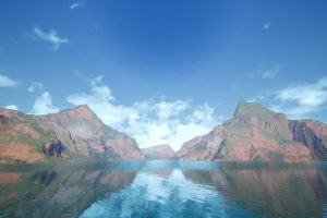 Unreal Engine – Background Island Vista UE2413