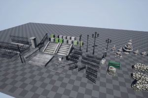 Unreal Engine – Park Photo Scanned Assets UE2426