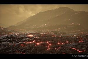 Unreal Engine – Planet Venus Landscape UE2434