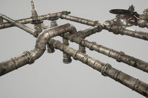 Unreal Engine – Rusted Pipes Pack UE2449