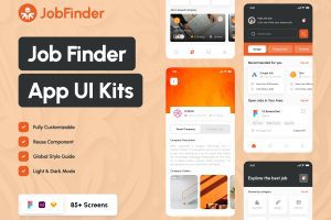 UI8 – Job Finder Mobile App U1262