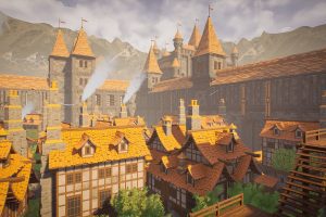 Unreal Engine – Modular Medieval Castle – Town UE1369