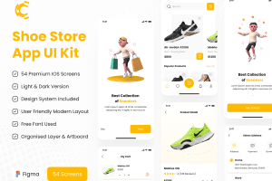 UI8 – Shoe Store App UI Kit U1307