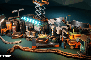 Unreal Engine – Sci-Fi Props Vol01 UE1402