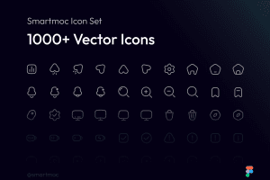 UI8 – Smartmoc Icon Set | 1,000+ Icons U1310