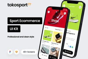 UI8 – Tokosport77 – Ecommerce App U1315