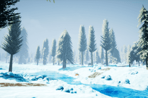 Unreal Engine – Stylized Snowy Environment UE1422