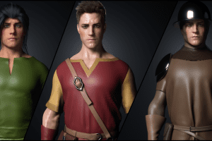 Unreal Engine – Advance Male Customization UE1427