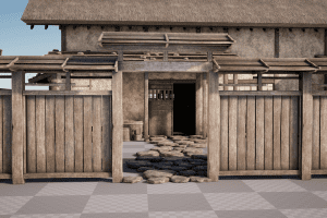 Unreal Engine – Japanese Modular Folk House UE2242