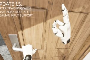 Unreal Engine – Realistic VR Doors Physics based Parameterised UE2103