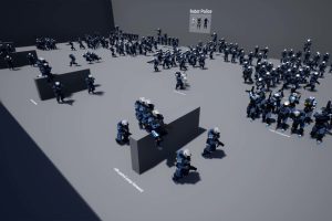 Unreal Engine – Robot Police UE2104