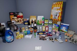Unreal Engine – Supermarket Product Food and Drinks UE2315