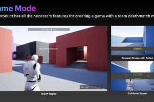 Unreal Engine – Team Deathmatch Mode UE2317