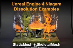 Unreal Engine – Niagara Dissolution Examples UE2433
