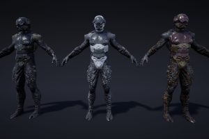 Unreal Engine – Sci-Fi Character 01 (Shadow) UE1485