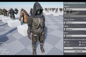 Unreal Engine – ROG Modular Medieval Armor and Cloth UE1507