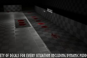 Unreal Engine – Realistic Blood VFX Niagara Blood Effects UE2211