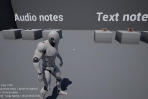 Unreal Engine – Text and Audio Notes Journal UE2318