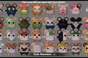 Unreal Engine – Cute Hamsters UE2344