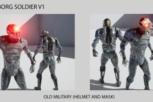 Unreal Engine – Cyborg Soldier V1 UE2374