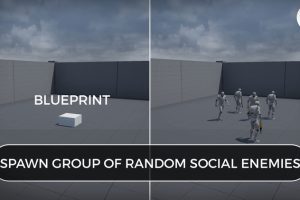 Unreal Engine – Enemy AI Constructor UE2350
