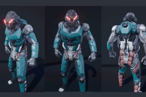 Unreal Engine – Cyborg Soldier V2 UE2050