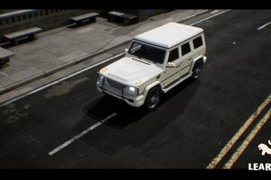 Unreal Engine – SUV 01 Driveable Animated Realistic UE2114