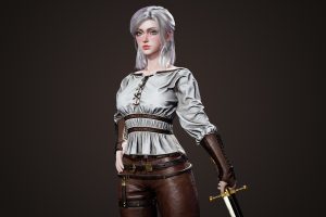 Unreal Engine – Medieval Girl UE2085