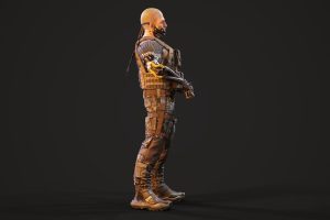 Unreal Engine – Cyborg Mercenary UE2270