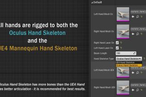 Unreal Engine – Hand Tracking Asset Bundle UE2271
