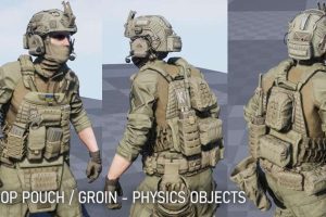 Unreal Engine – MODULAR SOLDIER PACK UE2294