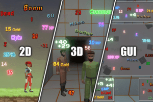 unity – Damage Numbers Pro U3065