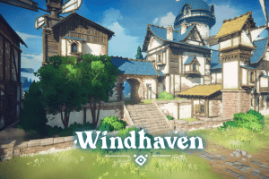 Unity – WindHaven – Stylised Fantasy Town – URP U3162