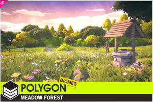 Unity – POLYGON Meadow Forest – Nature Biomes U3166