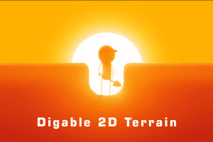 unity –  Digable 2D Terrain U3004