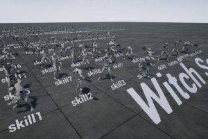 Unreal Engine – Witch Animation Set UE2609
