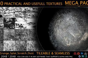 Artstation – MEGA PACK – 500 Practical and useful Stencil imperfection C5516