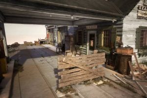 Unreal Engine – Route 66 Gas Station Modular Environment UE2732