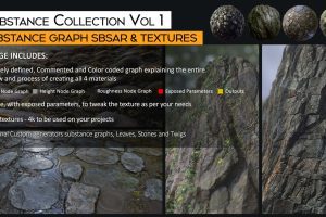 flippednormals – Substance Materials Collection Vol 1 C5529