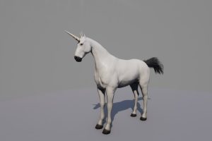 Unreal Engine – Unicorn Horse Modular UE2826