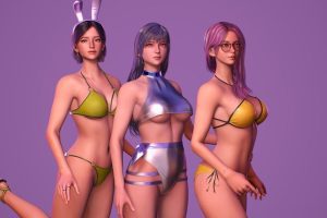 Unreal Engine – Girls in Swimsuits UE2836