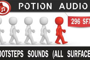 Unreal Engine – Footsteps Sounds All Surfaces UE2843