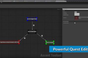 Unreal Engine – Ascent Toolset Quests Dialogues and State Machine UE2863